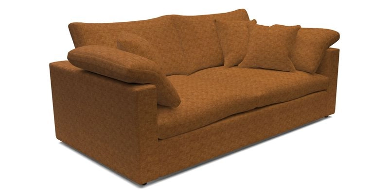 Big Softie Straight Arm 3 Seater Sofa in Sahara Chalk