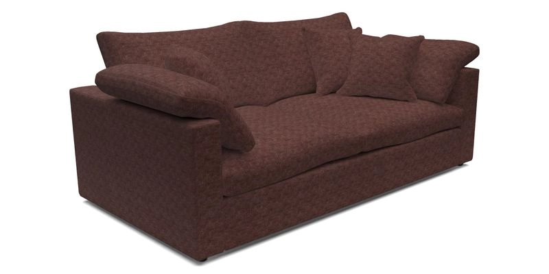 Big Softie Straight Arm 3 Seater Sofa in Sahara Chalk
