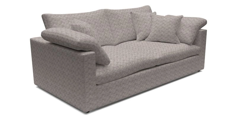 Big Softie Straight Arm 3 Seater Sofa in Sahara Chalk