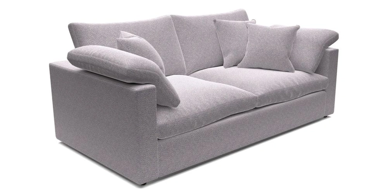Big Softie Straight Arm 3 Seater Sofa in Sahara Chalk