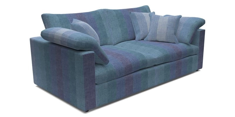 Big Softie Straight Arm 3 Seater Sofa in Sahara Chalk