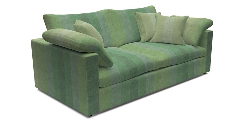 Big Softie Straight Arm 3 Seater Sofa in Sahara Chalk