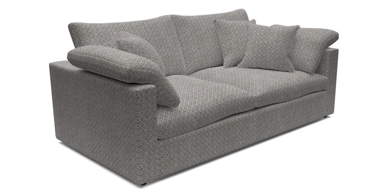 Big Softie Straight Arm 3 Seater Sofa in Sahara Chalk