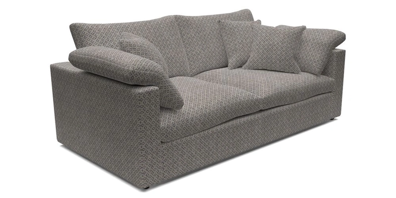 Big Softie Straight Arm 3 Seater Sofa in Sahara Chalk