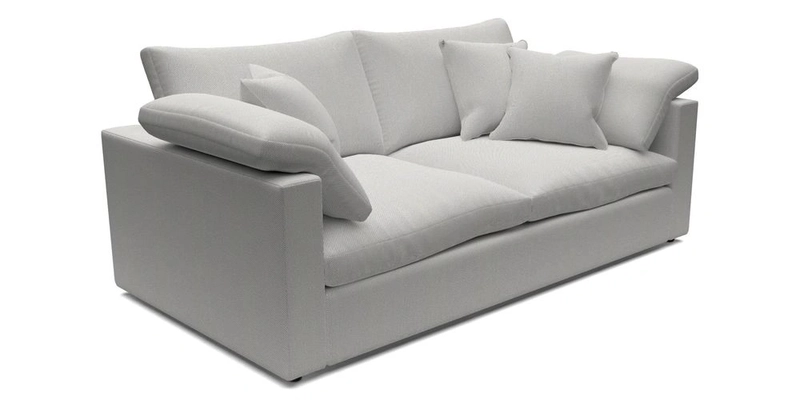 Big Softie Straight Arm 3 Seater Sofa in Sahara Chalk