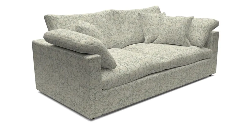 Big Softie Straight Arm 3 Seater Sofa in Sahara Chalk