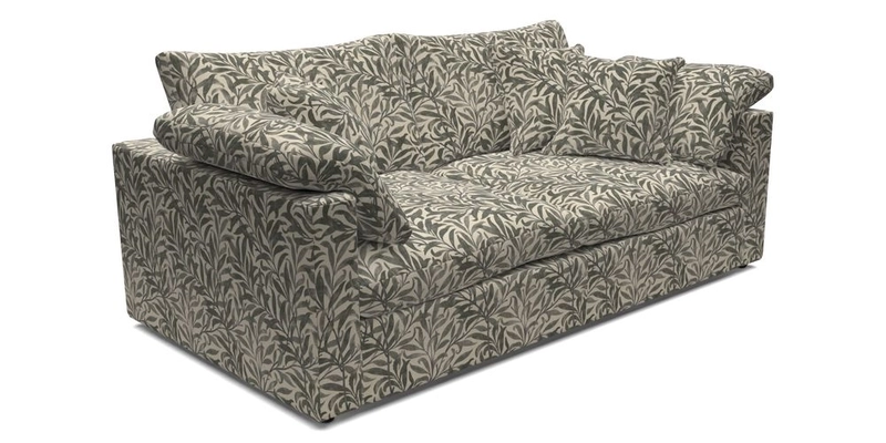 Big Softie Straight Arm 3 Seater Sofa in Sahara Chalk