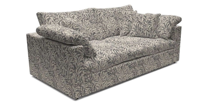 Big Softie Straight Arm 3 Seater Sofa in Sahara Chalk