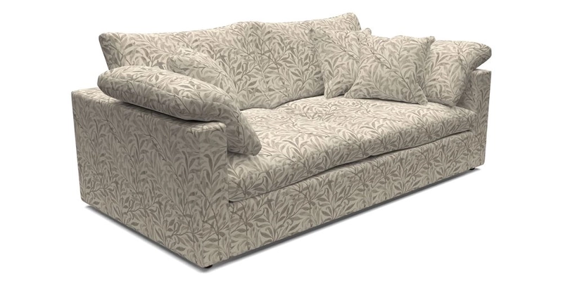 Big Softie Straight Arm 3 Seater Sofa in Sahara Chalk