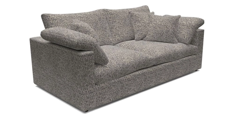 Big Softie Straight Arm 3 Seater Sofa in Sahara Chalk