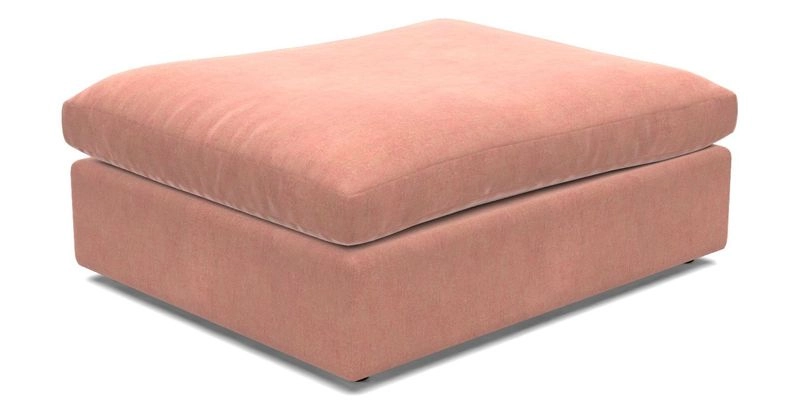 Big Softie Footstool in Two Tone Plain Biscuit Big Softie Footstool in Two Tone Plain Biscuit