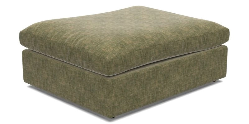 Big Softie Footstool in Two Tone Plain Biscuit Big Softie Footstool in Two Tone Plain Biscuit