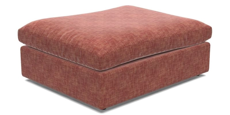Big Softie Footstool in Two Tone Plain Biscuit Big Softie Footstool in Two Tone Plain Biscuit