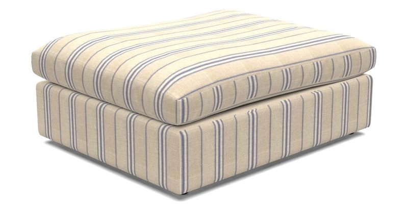 Big Softie Footstool in Two Tone Plain Biscuit Big Softie Footstool in Two Tone Plain Biscuit