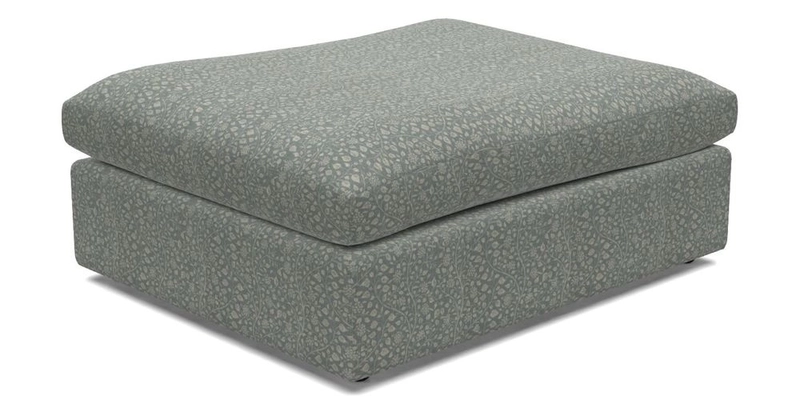 Big Softie Footstool in Two Tone Plain Biscuit