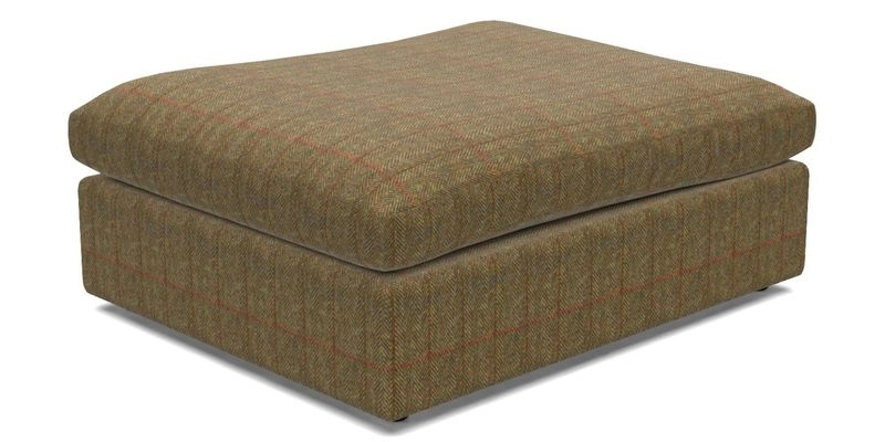 Big Softie Footstool in Two Tone Plain Biscuit Big Softie Footstool in Two Tone Plain Biscuit