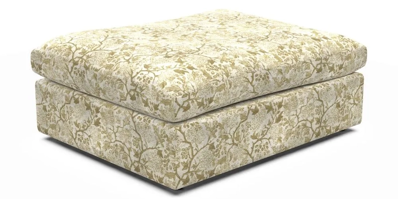 Big Softie Footstool in Two Tone Plain Biscuit Big Softie Footstool in Two Tone Plain Biscuit