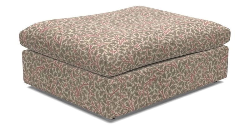 Big Softie Footstool in Two Tone Plain Biscuit