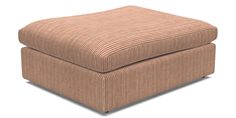 Big Softie Footstool in Two Tone Plain Biscuit Big Softie Footstool in Two Tone Plain Biscuit