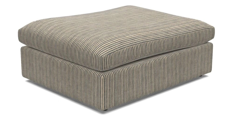 Big Softie Footstool in Two Tone Plain Biscuit Big Softie Footstool in Two Tone Plain Biscuit