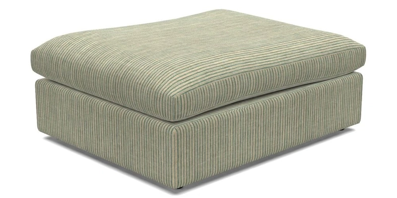 Big Softie Footstool in Two Tone Plain Biscuit Big Softie Footstool in Two Tone Plain Biscuit
