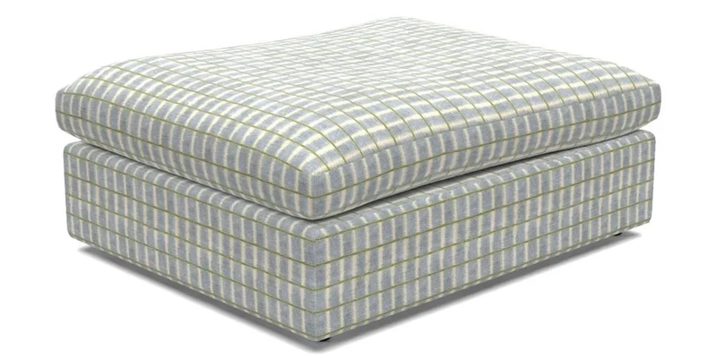 Big Softie Footstool in Two Tone Plain Biscuit