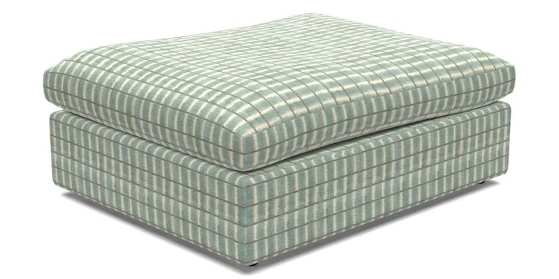 Big Softie Footstool in Two Tone Plain Biscuit