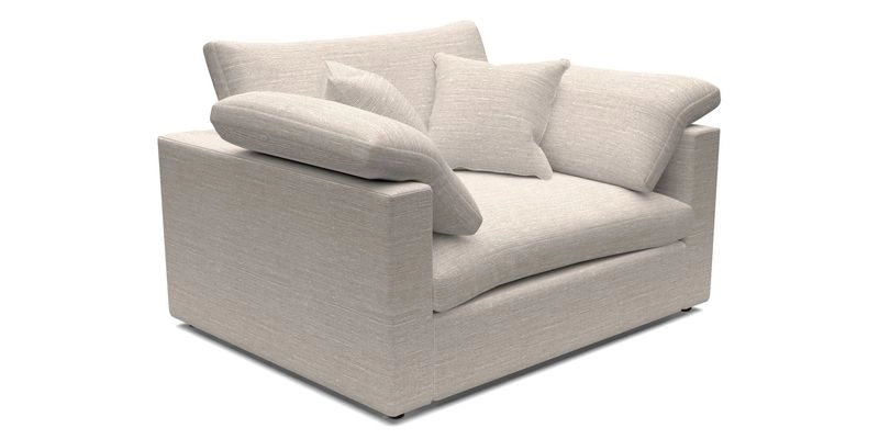 Big Softie Straight Arm Snuggler in Two Tone Plain Biscuit