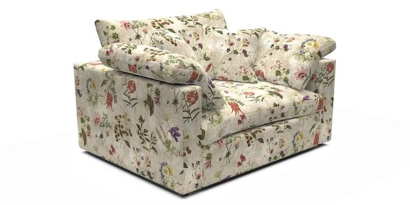 Big Softie Straight Arm Snuggler in Two Tone Plain Biscuit