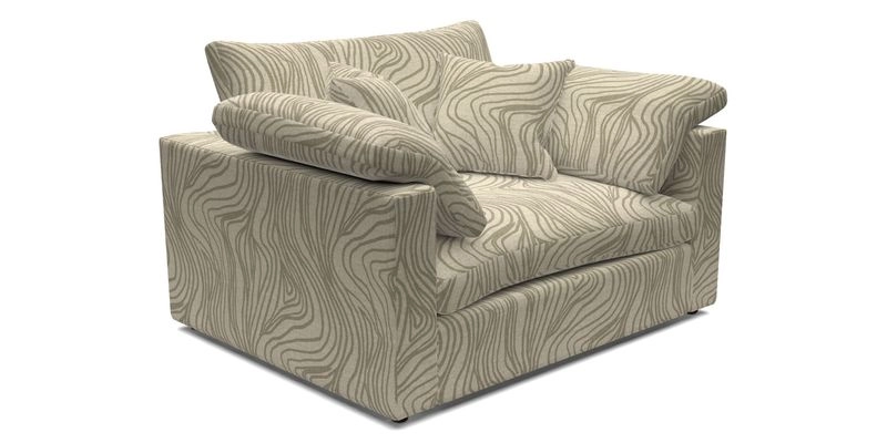 Big Softie Straight Arm Snuggler in Two Tone Plain Biscuit