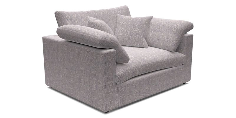 Big Softie Straight Arm Snuggler in Two Tone Plain Biscuit