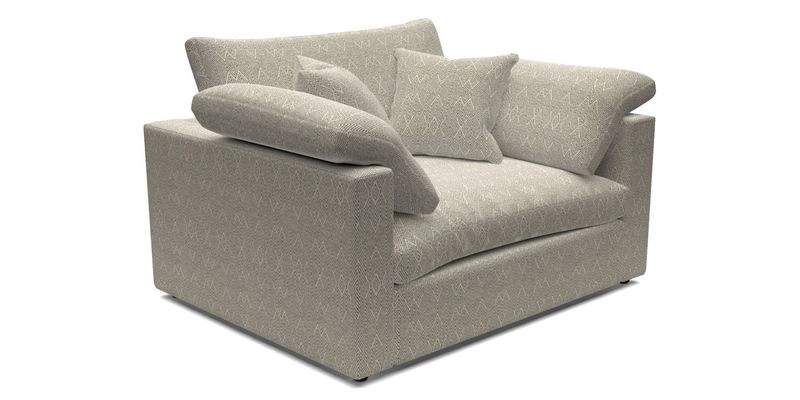 Big Softie Straight Arm Snuggler in Two Tone Plain Biscuit