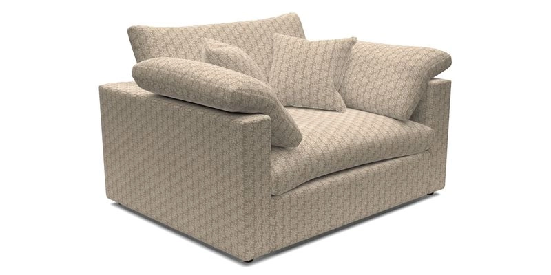 Big Softie Straight Arm Snuggler in Two Tone Plain Biscuit