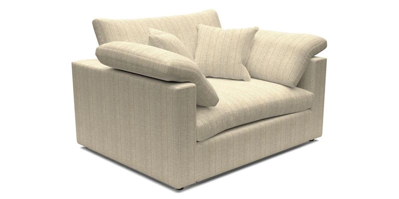 Big Softie Straight Arm Snuggler in Two Tone Plain Biscuit