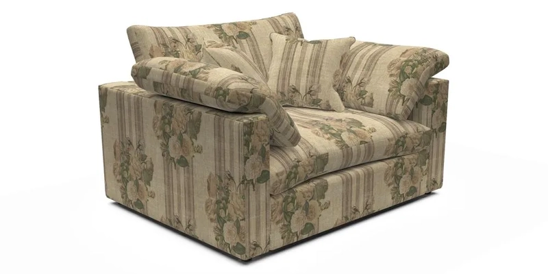 Big Softie Straight Arm Snuggler in Two Tone Plain Biscuit