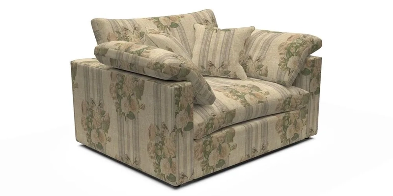 Big Softie Straight Arm Snuggler in Two Tone Plain Biscuit