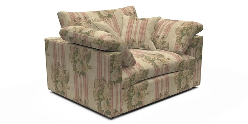 Big Softie Straight Arm Snuggler in Two Tone Plain Biscuit