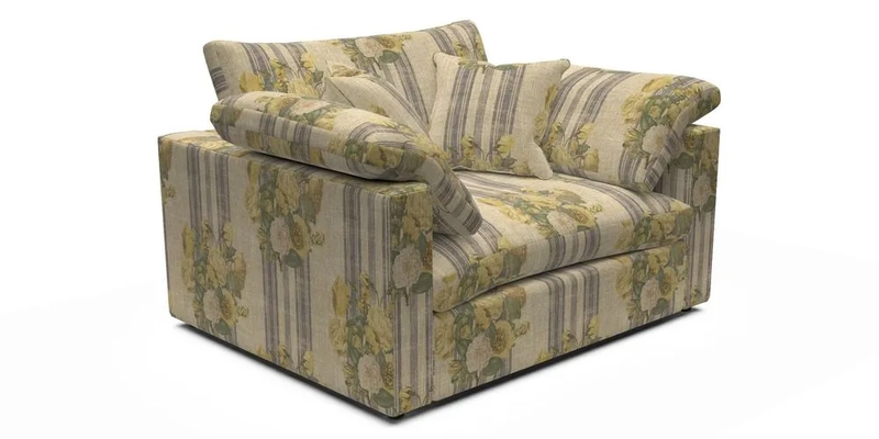 Big Softie Straight Arm Snuggler in Two Tone Plain Biscuit