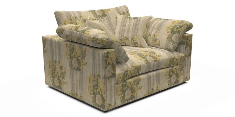 Big Softie Straight Arm Snuggler in Two Tone Plain Biscuit