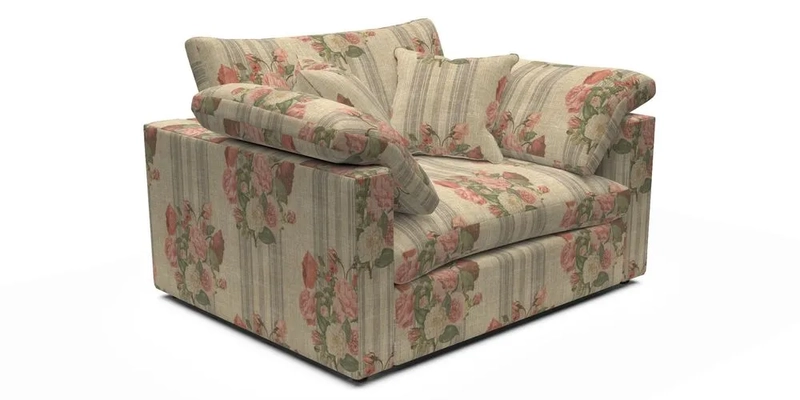 Big Softie Straight Arm Snuggler in Two Tone Plain Biscuit