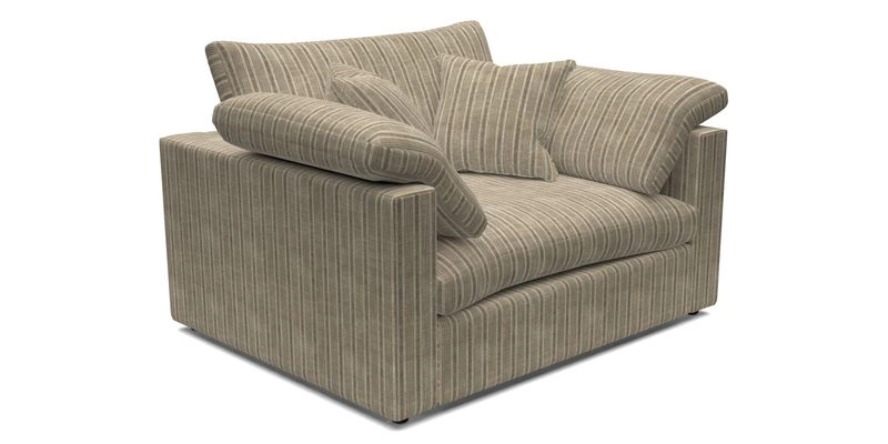 Big Softie Straight Arm Snuggler in Two Tone Plain Biscuit