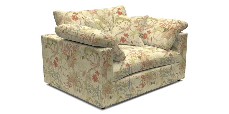 Big Softie Straight Arm Snuggler in Two Tone Plain Biscuit