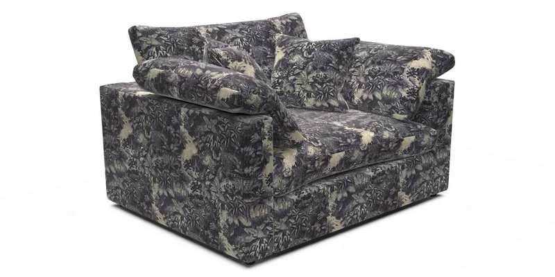 Big Softie Straight Arm Snuggler in Two Tone Plain Biscuit