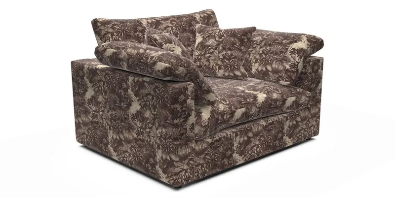 Big Softie Straight Arm Snuggler in Two Tone Plain Biscuit