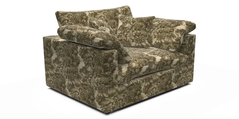 Big Softie Straight Arm Snuggler in Two Tone Plain Biscuit