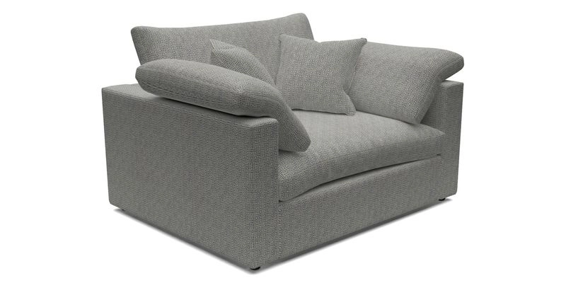 Big Softie Straight Arm Snuggler in Two Tone Plain Biscuit