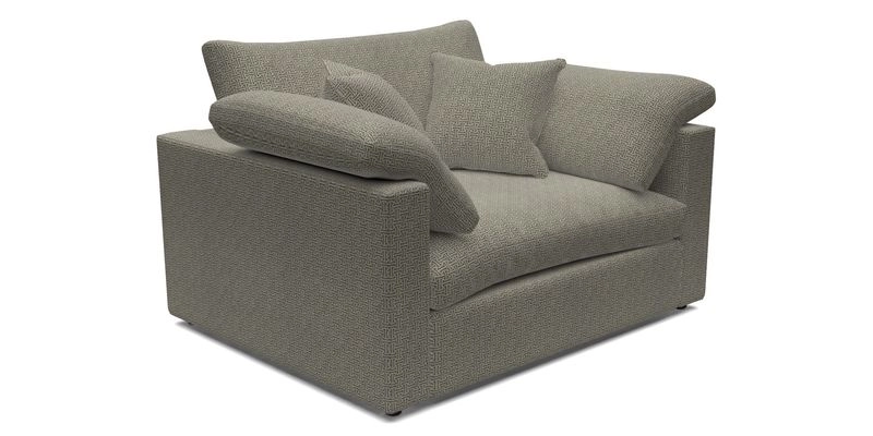 Big Softie Straight Arm Snuggler in Two Tone Plain Biscuit