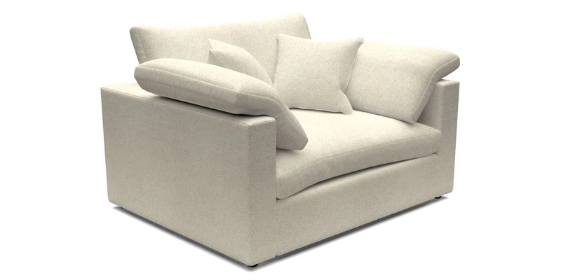 Big Softie Straight Arm Snuggler in Two Tone Plain Biscuit