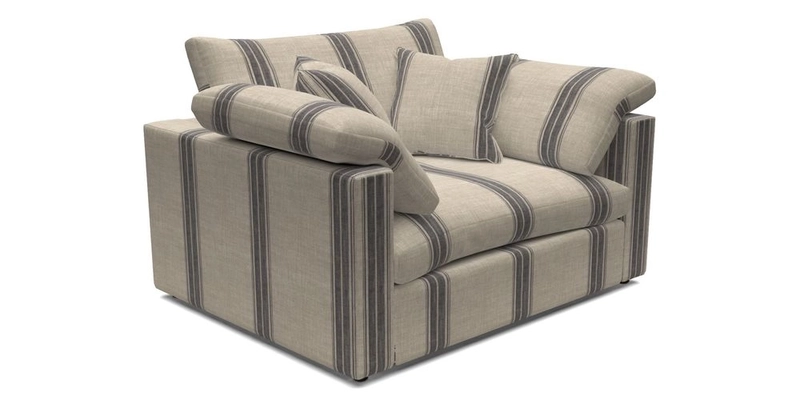 Big Softie Straight Arm Snuggler in Two Tone Plain Biscuit