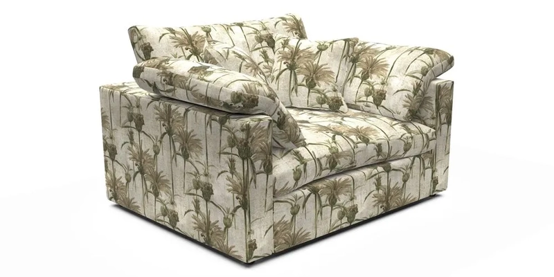 Big Softie Straight Arm Snuggler in Two Tone Plain Biscuit